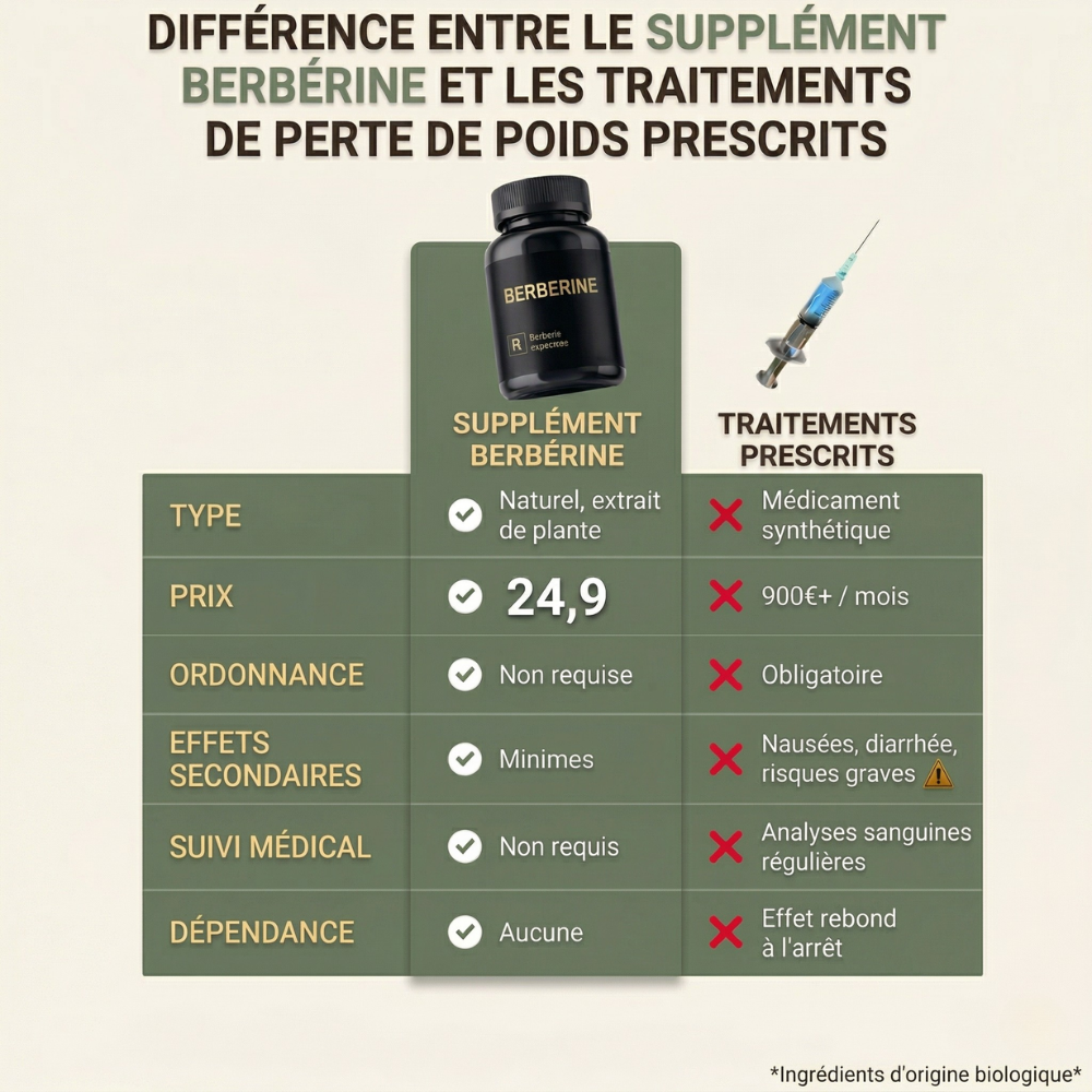 Zvelt Berbérine Perte de Poids 100% Naturel