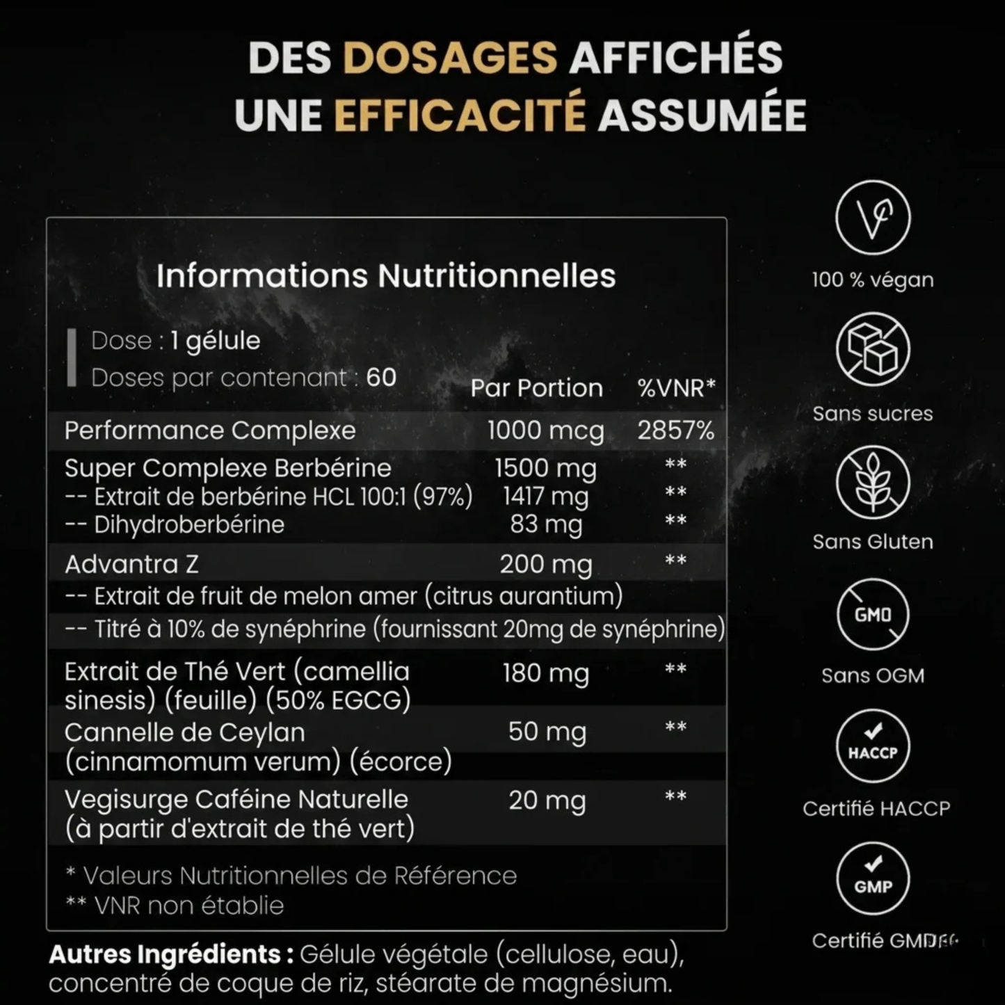 Zvelt Berbérine Perte de Poids Homme