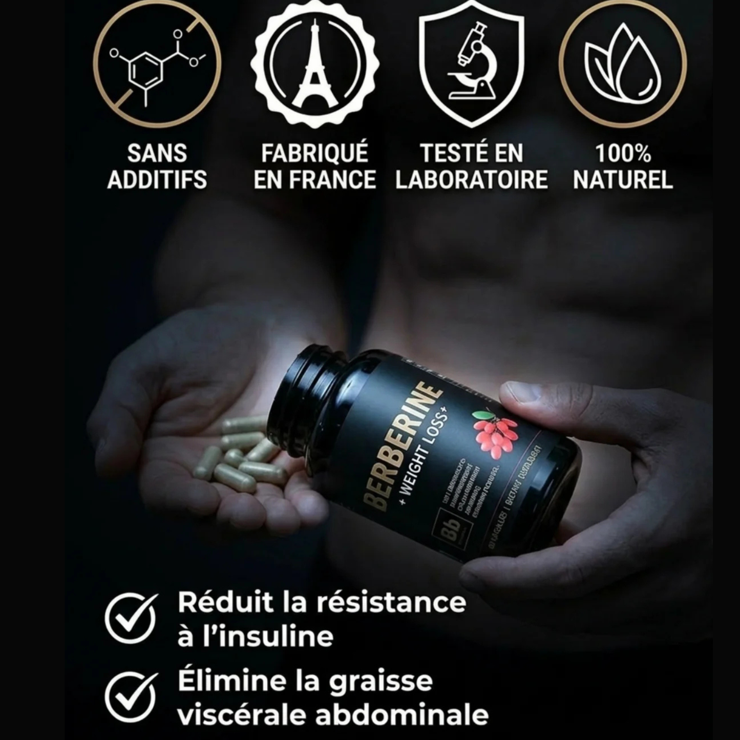 Zvelt Berbérine Perte de Poids Homme