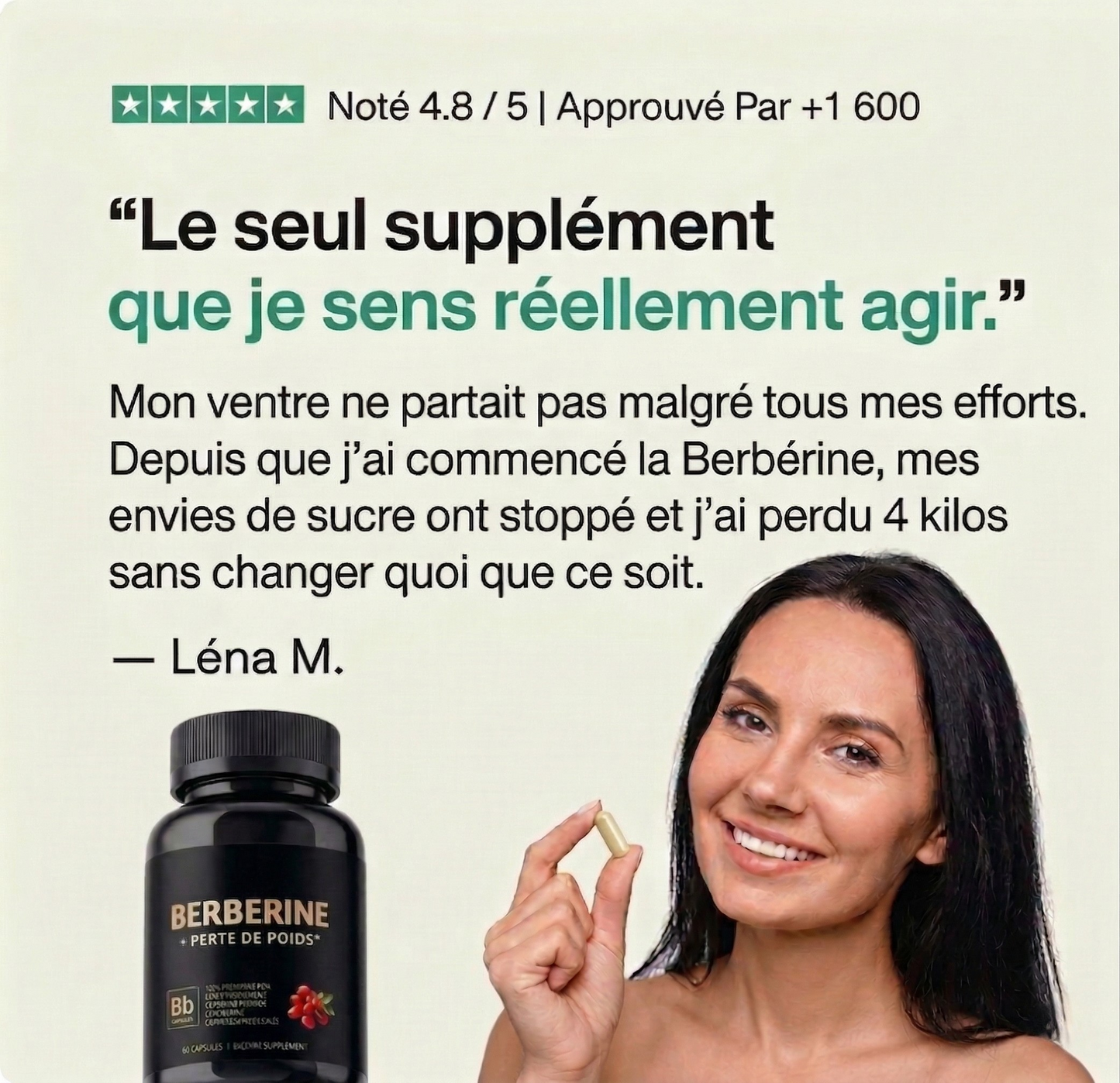 Zvelt  Berbérine Perte de Poids  100% Naturel