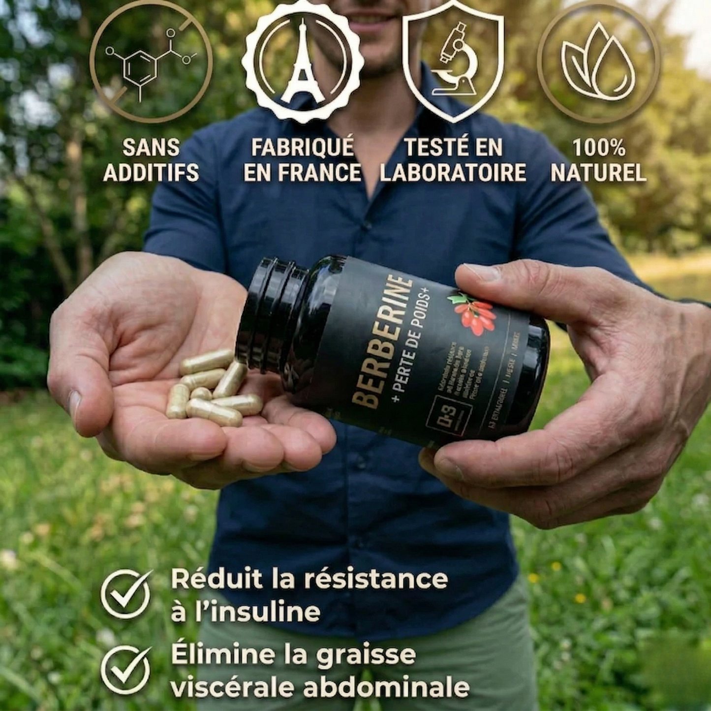 Zvelt  Berbérine Perte de Poids  100% Naturel