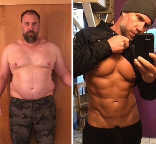 Résultat avant/après